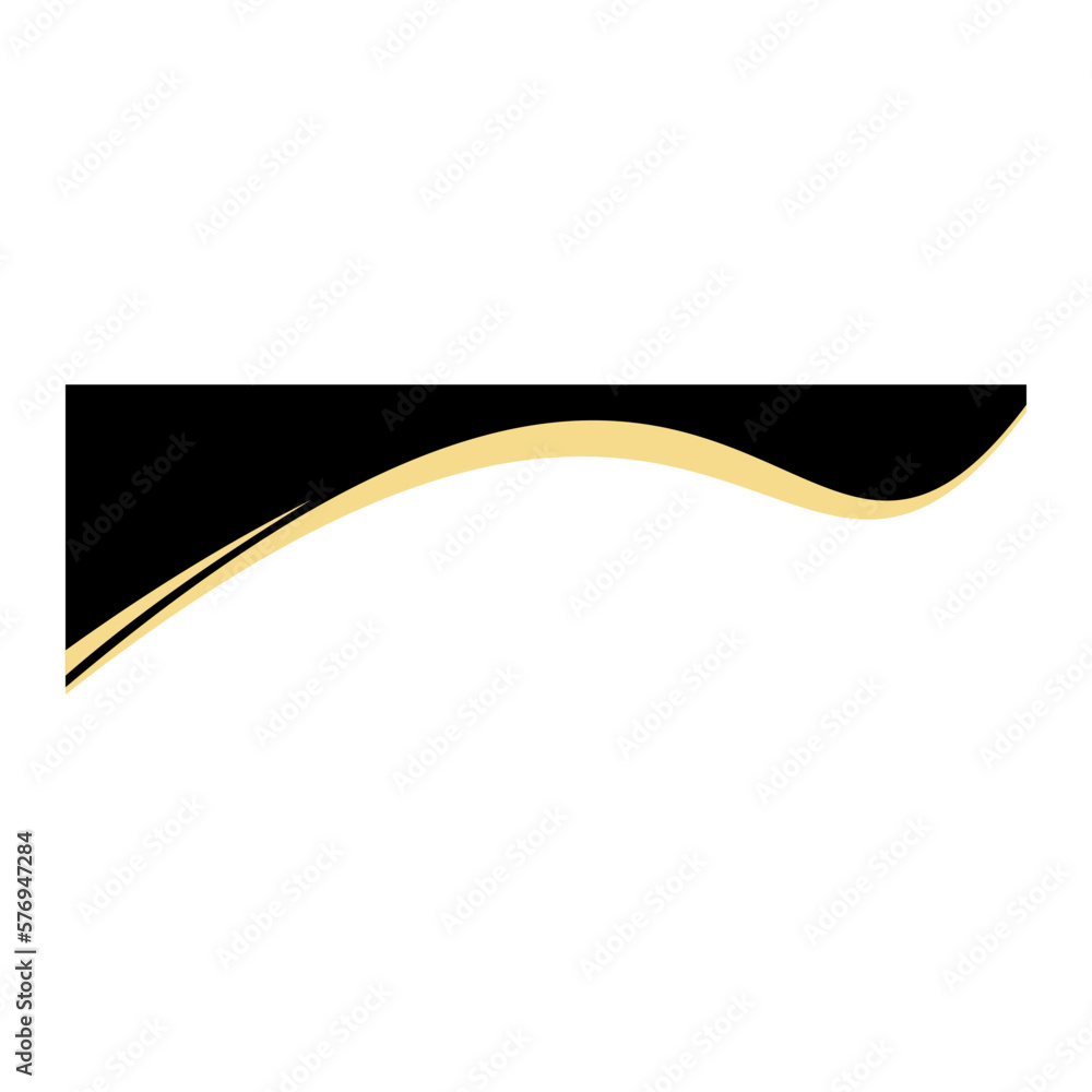Obraz premium Luxury Curve Header