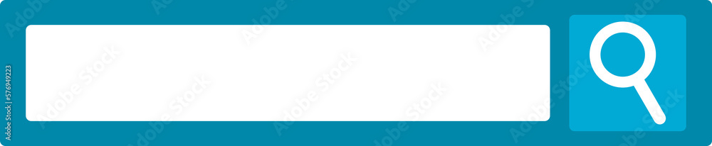 Blue search browser internet icon PNG