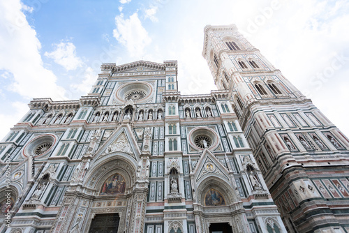 Cathedral of Santa Maria del Fiore with Duomo in Florence, Italy