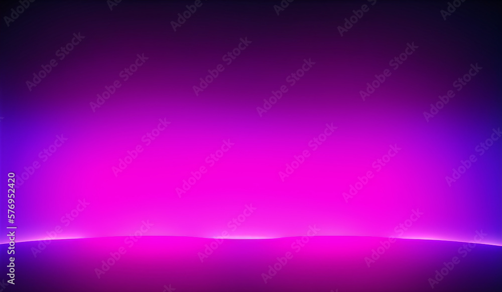 generated with generative ai, abstract panoramic neon background. Bright purple violet pink lines glowing in ultraviolet light generated with generative ai, abstract panoramic neon background. Bright purple violet pink lines glowing in ultraviolet light