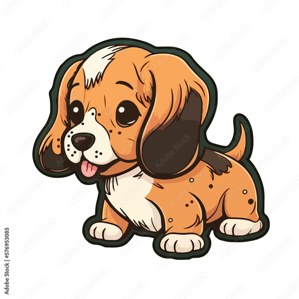 cute dog cartoon style cute dog cartoon style