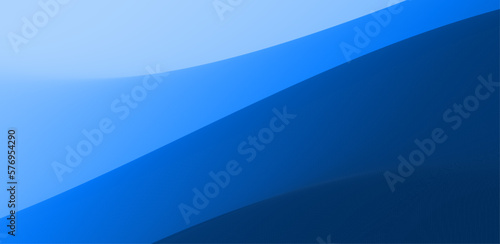 Blue abstract ocean seascape. Sea surface. Realistic landscape with waves. Nature background. Cover design template. 3d vector illustration for banner, flyer, poster or brochure.