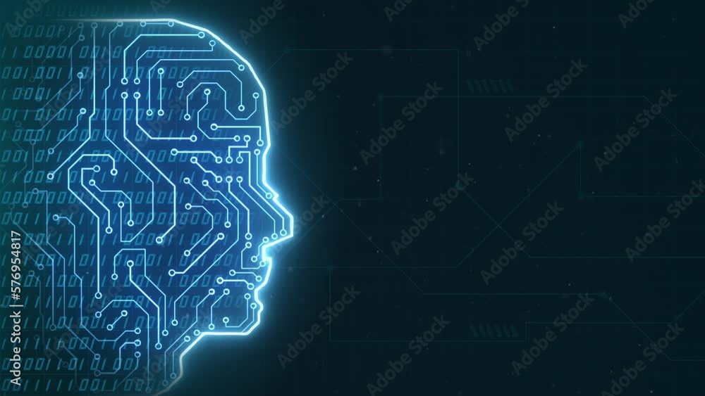 Artificial Intelligence face scanner. Facial recognition and biometric medical research concept Artificial Intelligence face scanner. Facial recognition and biometric medical research concept