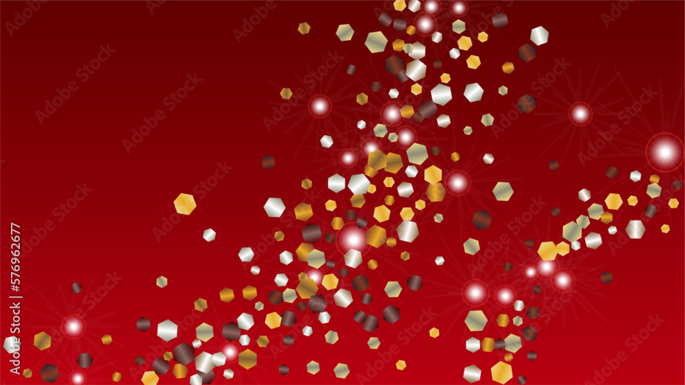Miracle Background with Confetti of Glitter Particles. Sparkle Lights Texture. Holiday pattern. Light Spots. Star Dust. Explosion of Confetti. Design for Magazine.