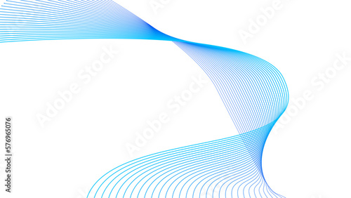 turquoise blue cyan wavy tech lines abstract background illustration eps 