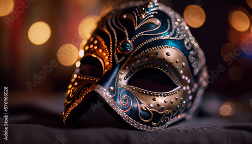 Carnival mask, masquerade, costume ball © MrBaks