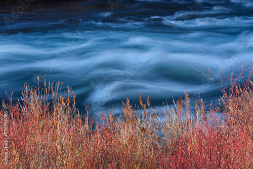 Deschutes River, near town of Terrebonne,Central Oregon,USA photo