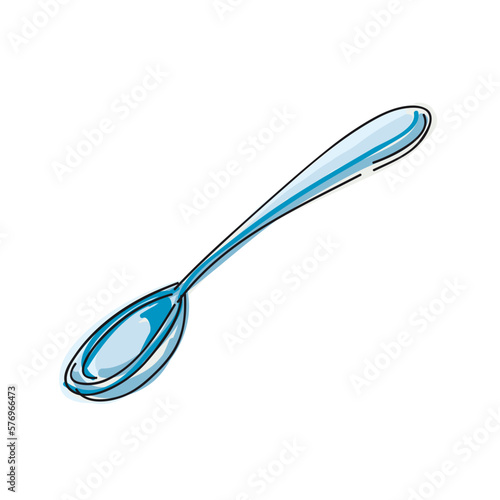 spoon vector illustration