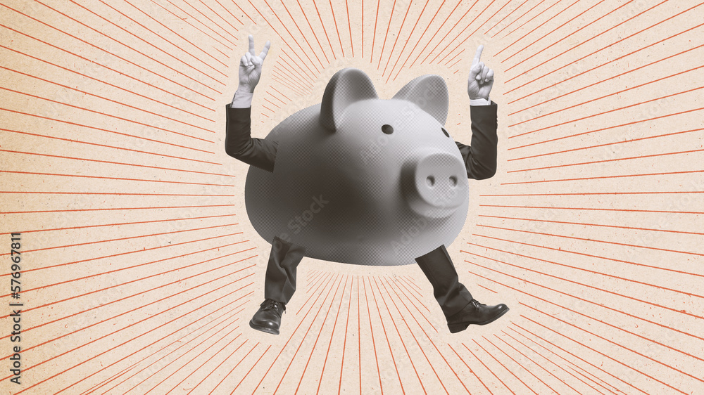 Human piggy 2025 bank