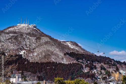 冬の函館　函館山