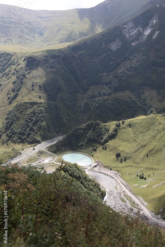 Georgian mountain lake