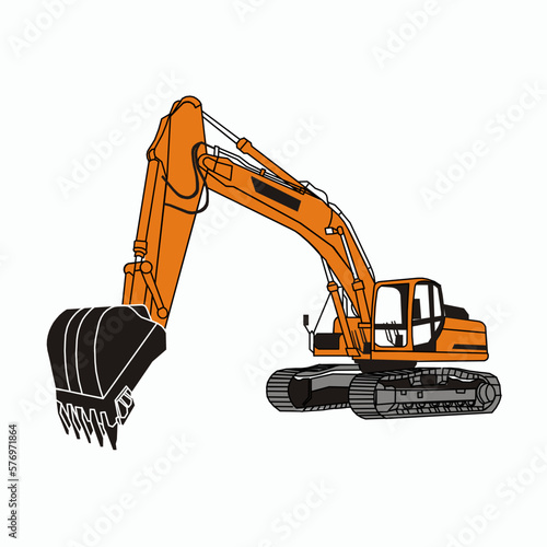 EXCAVATOR MACHINERY HEAVY VEHICLE FOR MINING