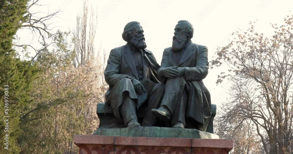 Monument of Karl Marx and Friedrich Engels Monument of Karl Marx and Friedrich Engels