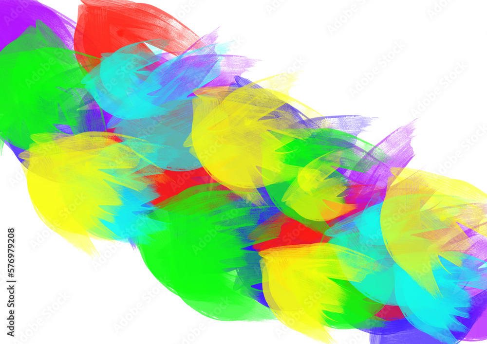 Fototapeta premium abstract watercolor Abstract art, Colorful Art Background, watercolor splatter, splash, Colorful dust, PNG, Transparent 