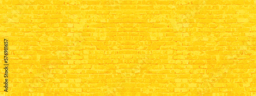 A bricks yellow wall background