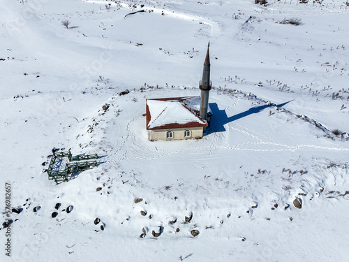 Seben lake and Seben mosque...