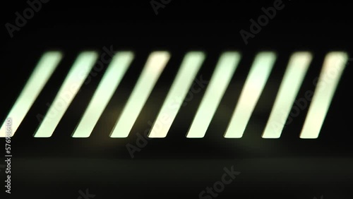 video overlay red virtual dashes light leak colorful layer video