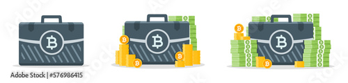 Thai Baht Money Case Icons