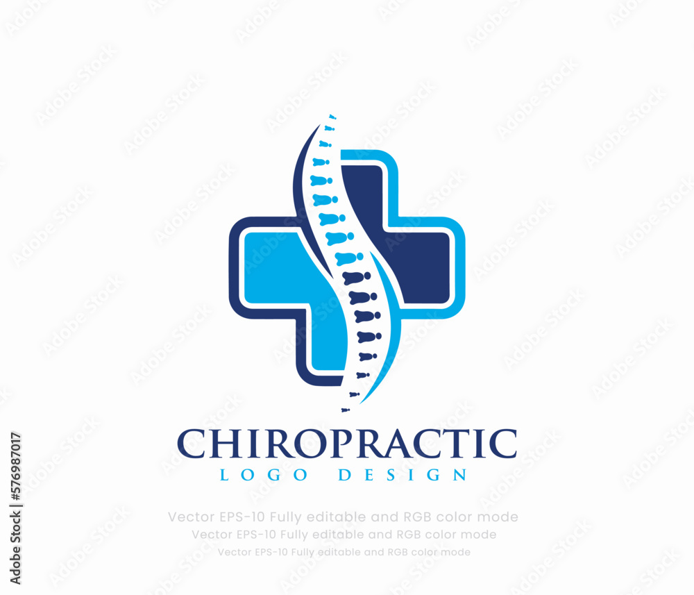 Chiropractic logo or clinic logo