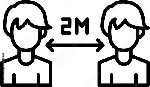 distance icon