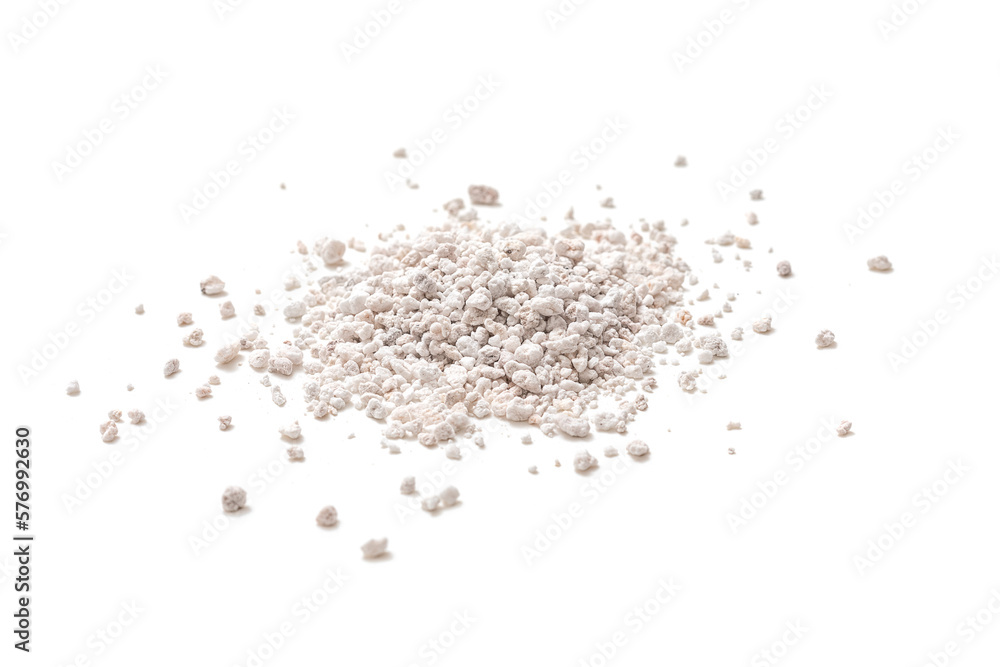 Heap of perlite for hydroponics vegetable Heap of perlite for hydroponics vegetable