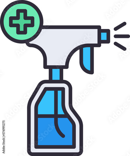 disinfectant icon