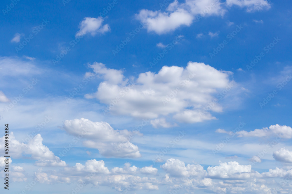 The Blue sky with cloud,summer sky,nature background The Blue sky with cloud,summer sky,nature background
