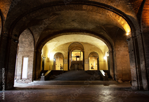Monumental complex of the Pilotta  Parma Italy