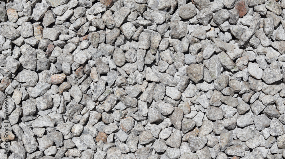 Crushed stone aggregate texture background and backdrop material design. Crushed stone aggregate texture background and backdrop material design.