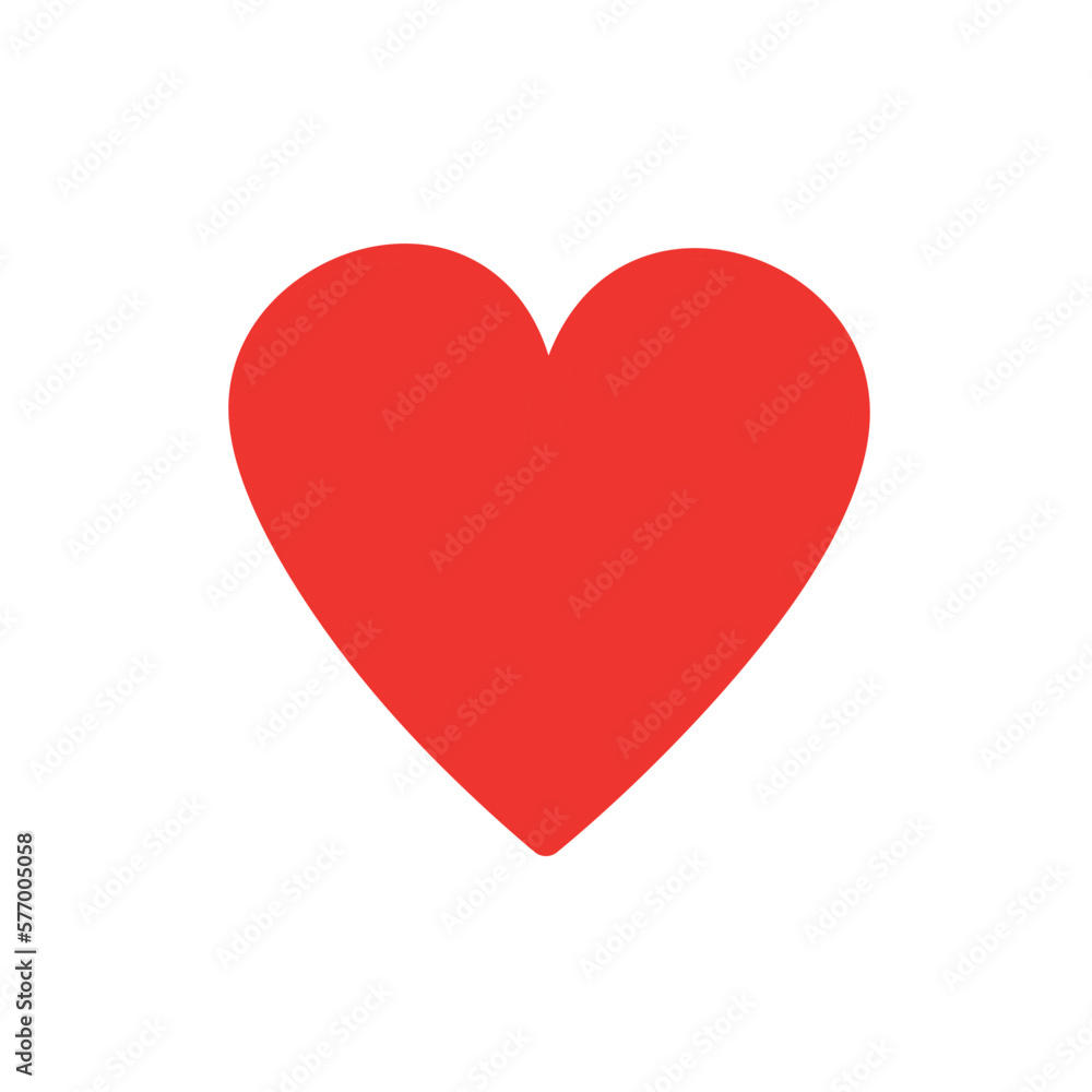 heart, love, icon,color, vector, illustration, design, logo, template, flat, trendy,collection