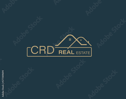 CRD Real Estate and Consultants Logo Design Vectors images. Luxury Real Estate Logo Design