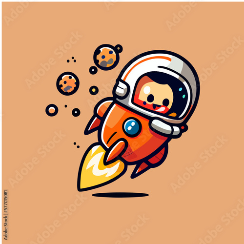ocket outer space chibi icon character design cartoon spacecraft astronomy space exploration adventure digital art space art stars planets moon mars galaxies universe spaceflight rocket launch cosmos 