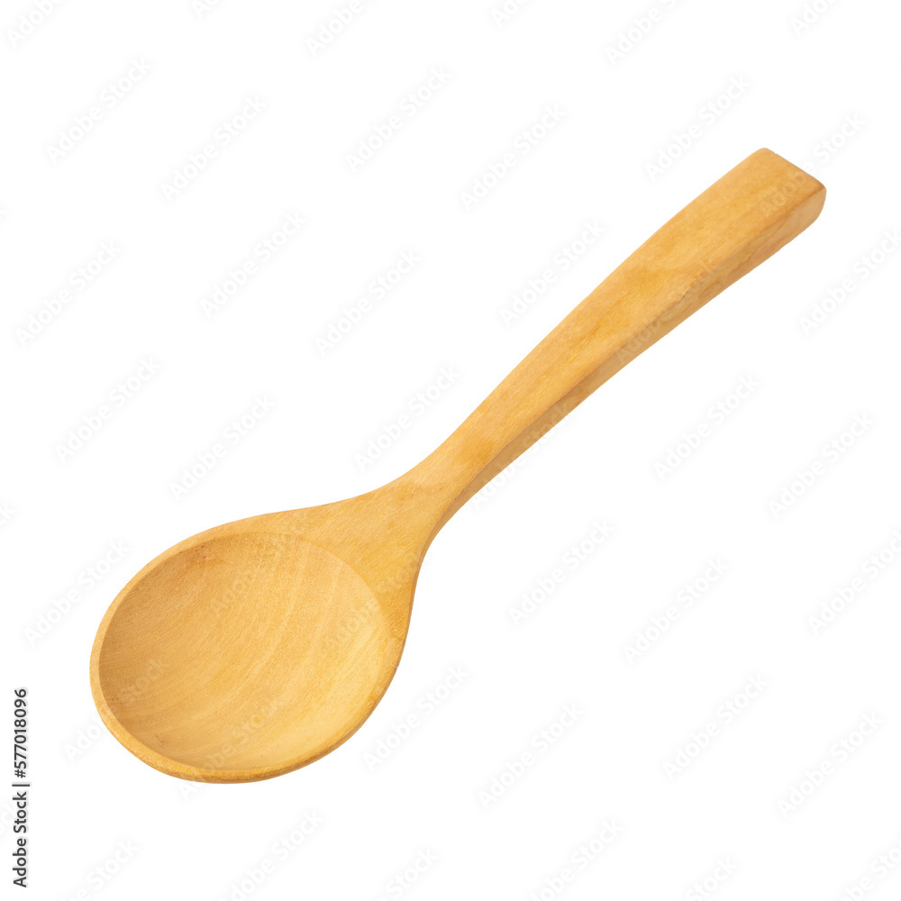 Wooden spoon isolated isolated on a transparent background. Wooden spoon isolated isolated on a transparent background.