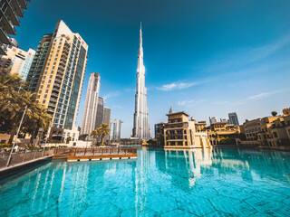 Crédence de cuisine Burj Khalifa Burj Khalifa depuis le pont du parc  © pierrick