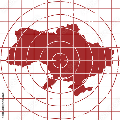 Ukraine in radar
