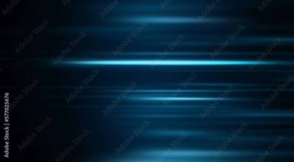Luxurious background of technology neon light blue beige lines blur on dark background. Luxurious background of technology neon light blue beige lines blur on dark background.