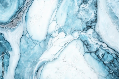 The background and design surface is a natural marble texture. Generative AI