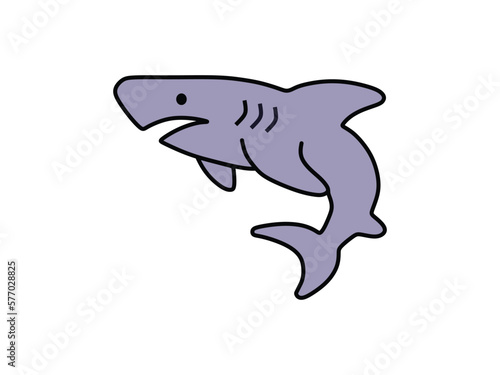 light blue sharks roam around looking for prey