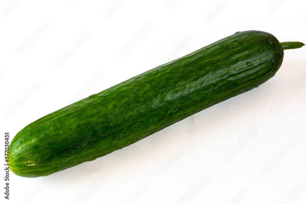 green cucumber isolated on white background green cucumber isolated on white background