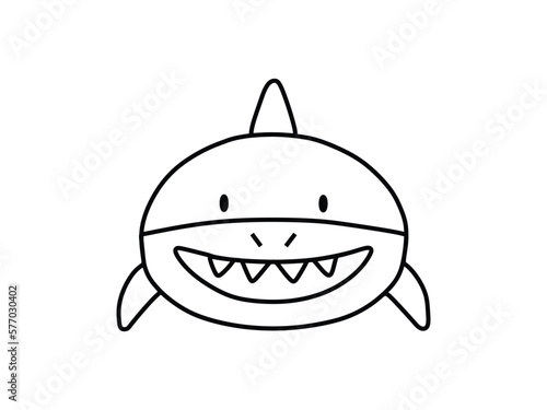 image of a shark head wanting to pounce on its prey