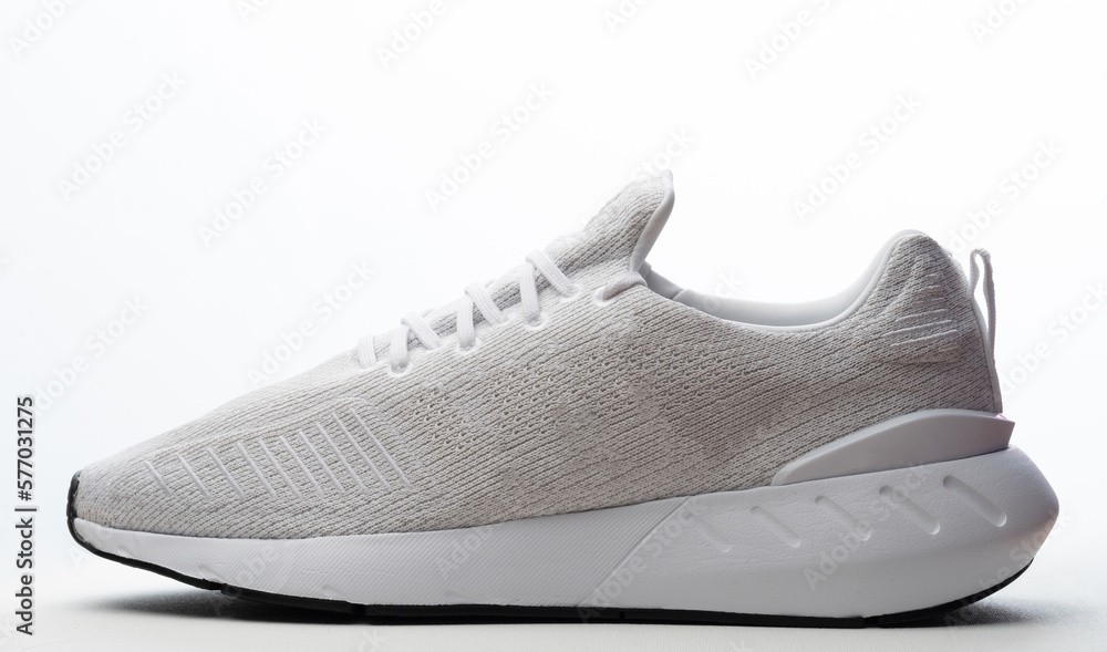 Side view of training sport shoe Side view of training sport shoe