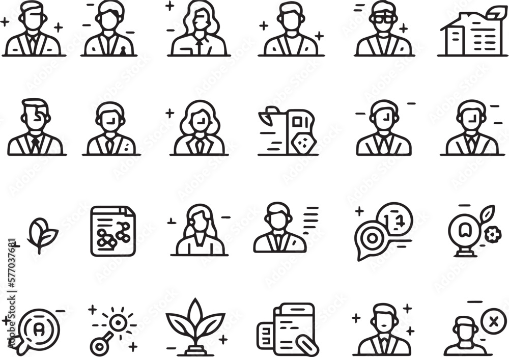 Business People Icon Pack Business People Icon Pack