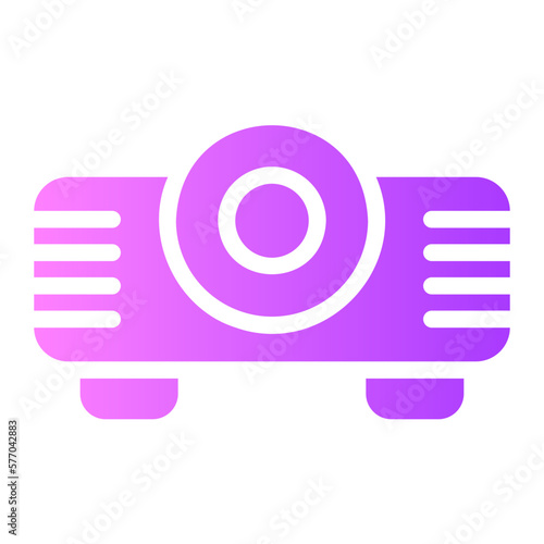 projector gradient icon