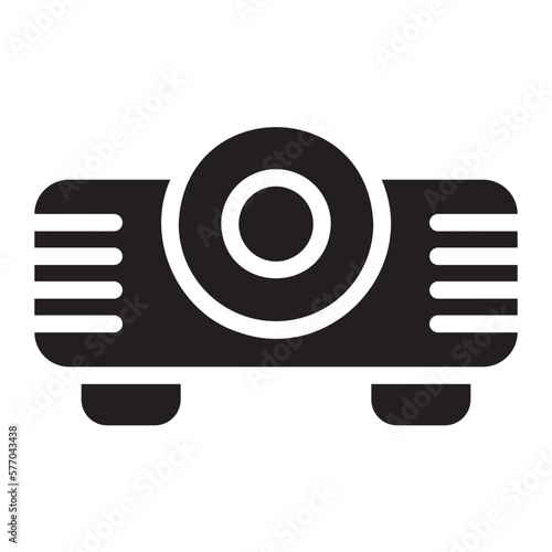 projector glyph icon