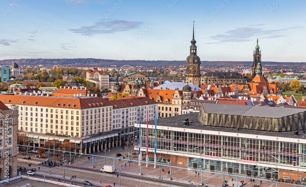 Bilder aus Dresden an der Elbe Landeshauptstadt von Sachsen