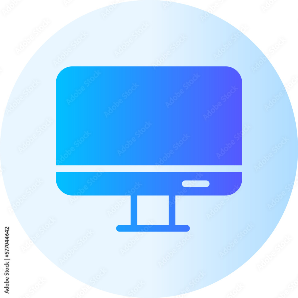 computer gradient icon