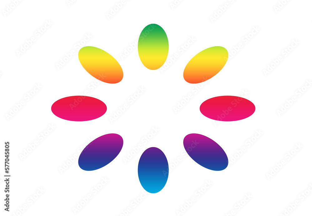 gradient circle. gradient circle.