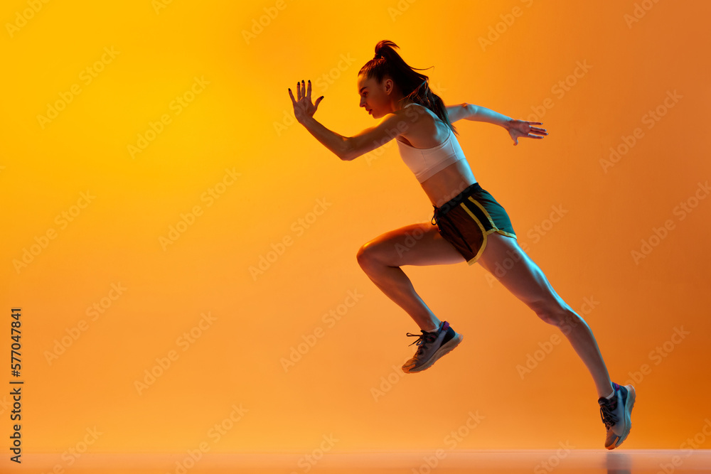Runner in motion hotsell