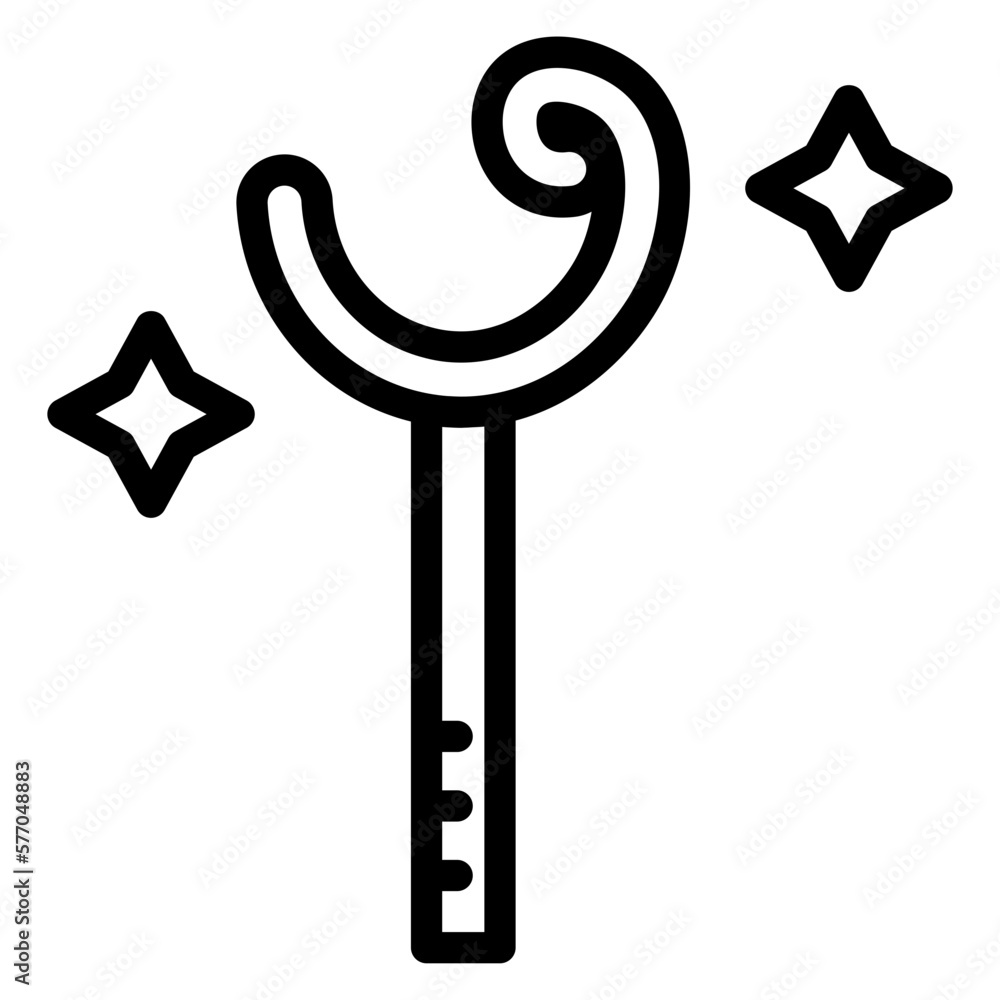 Obraz premium magic wand line 