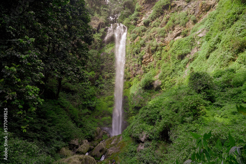 beautiful water fall in himalaya